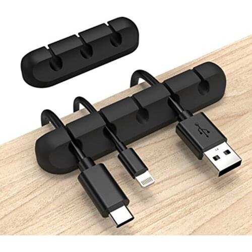 2 Packs Cable Clips Cord Organizer Cable Management for Desk Car Home Office USB Phone Cable Holder Wire Organizer Cord Clips