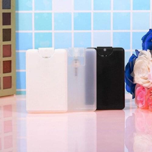 20ml Refillable Perfume Spray Bottles Card Type Fine Mist Empty Container 1pc Moisturizing Water Box Perfume Spray Bottle