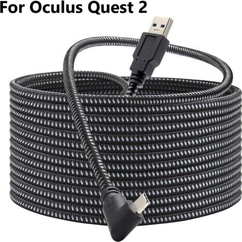3/5/6M For Oculus Quest 2 Link Cable USB 3.0 Quick Charge Cables for Quest2 VR Data Transfer Fast Charges VR Headset Accessories