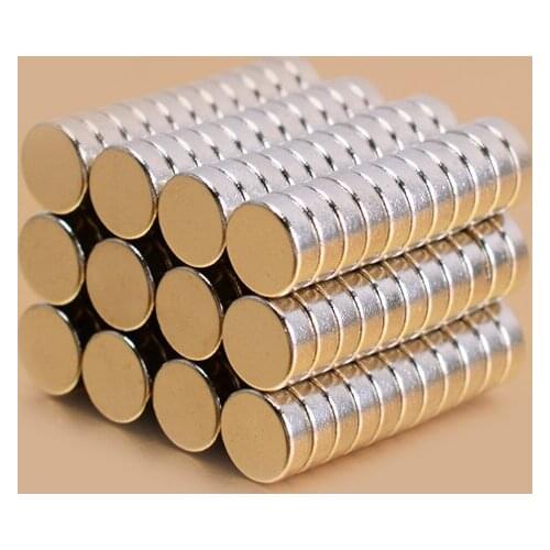 3pcs 7mm diameter neodymium iron boron powerful magnet solid round industrial permanent magnetic circle column