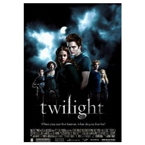 6style Choose TWILIGHT Classic Movie Art Film Print Silk Poster for Your Home Wall Decor 24x36inch