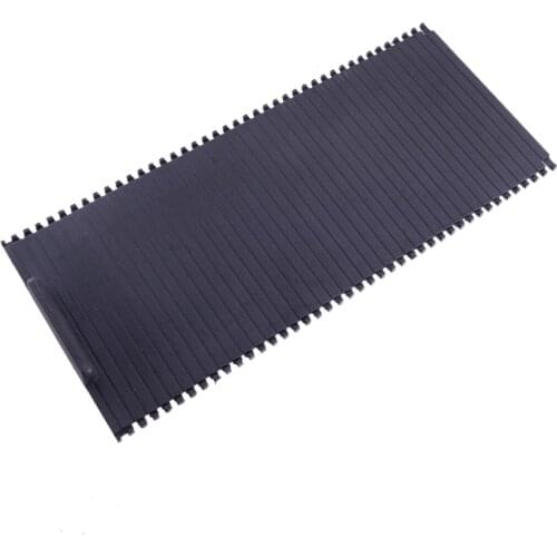 Car Front Centre Console Roller Sliding Blind Cover Black Fit for Land Rover Range Rover Sport Model 2005 2006 2007 2008 2009