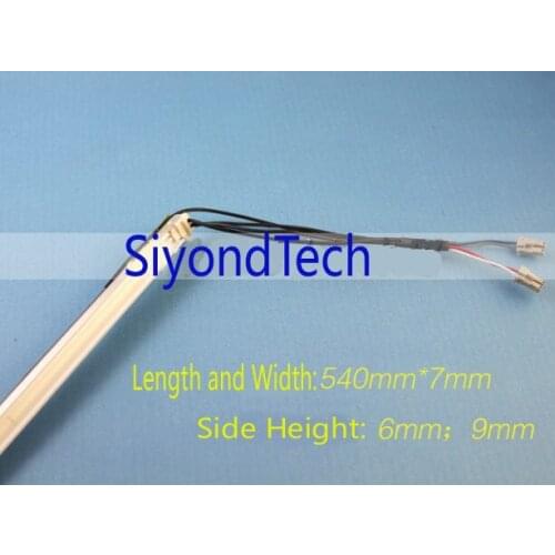 Free shipping!!!10PCS/Lot 540MM*7MM 24inch Wide/23.6inch Dual CCFL Lamp Tube Code Cathode Fluorescent Backlight with Frame