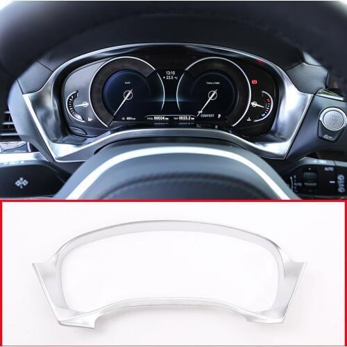 For BMW X3 G01 2018 Year Car ABS Matte Center Dashboard Speed Decoration Frame Trim Accessories