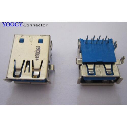Female USB 3.0 connector fit for HP Pavilion 20 23 23-B Touchsmart 520-1020 series laptop motherboard usb3.0 socket port