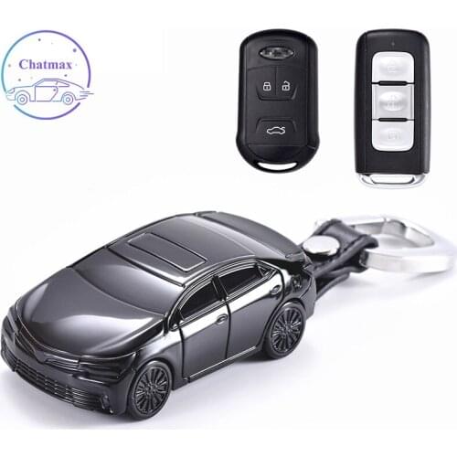 Car Model Auto Key Case for Chery Arrizo 7E 7EX GT Tiggo 5X ABS Key Holder Creativity Keychain No Blocking Signal