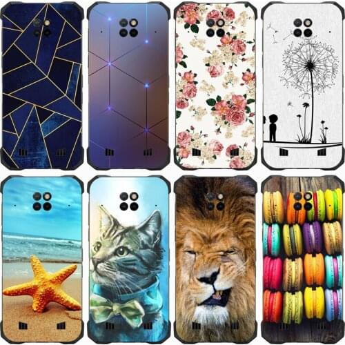 Fashion Soft silicone TPU Back Cover For Doogee S88 Phone Funda Case For Doogee S88 Pro Cute Cartoon Case