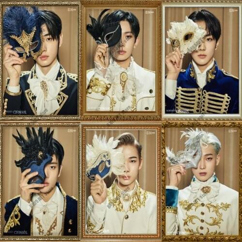 5D DIY Full Square Diamond Painting K-POP Boy Band ENHYPEN Diamond Embroidery Mosaic Cross Stitch Kits Kids Room Decoration