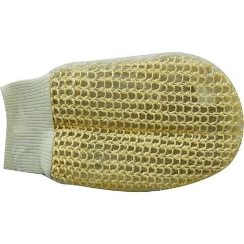 Sisal Wheel Hand Snap Glove Pouch 14x24 Cm