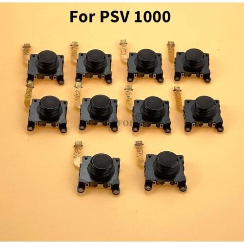 2021 New Black Original 3D Analog Joystick For PS VITA 1000 PSV1000 Psvita 1000 Game Console Left and Right Button Joystick