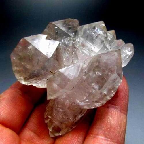 133g Elestial Quartz Skeletal Quartz DT - crystals and stones healing Mineral specimen Home Decor feng shui decoration L0107