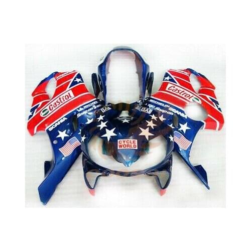 Wotefusi Compatible to Honda ABS Bodywork Fairing CBR600 F4i 2004-2007 04 05 (3)