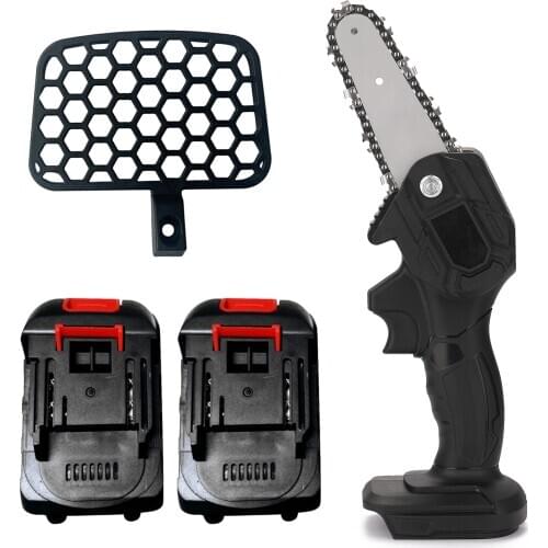 21V Mini Electric Chain Saws Pruning Chainsaw Cordless Garden Tree Logging Trimming Saw for Wood Cutting With Lithium Battery