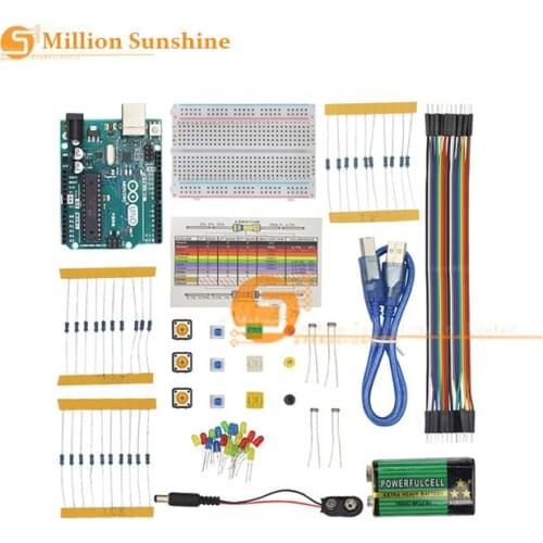UNO R3 Bread Board Diode Circuit Resistance Experiment Teaching Programming Development Kit