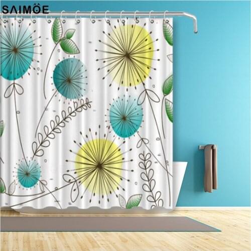Custom Vintage French dragonflies Shower Curtain Decorative Fabric