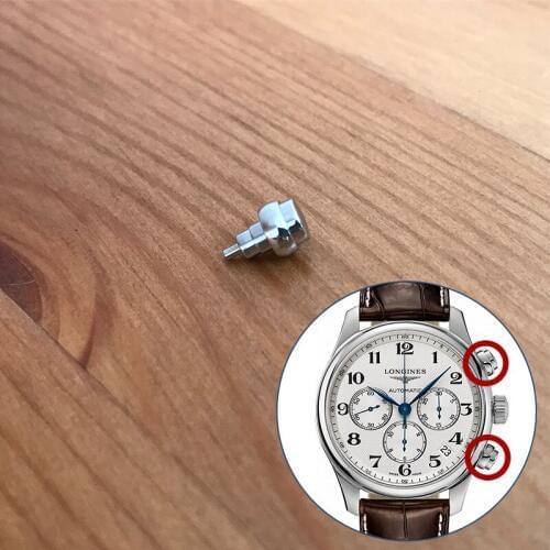 Steel button pusher for Longines Master Collection 44mm L2.634.4 automatic watch parts tools