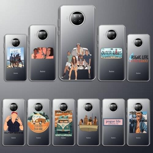 Outer Banks-Livin' The Pogue Life Phone Case Transparent Xiaomi mi note 10 8 9 t HUAWEI p30 40 11 Samsung S 8 9 10 20 pro lite