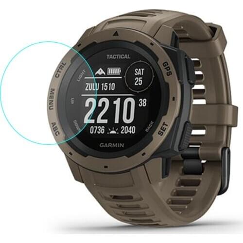 3Pc HD Ultra Clear Protective Film Tempered Glass Screen Protector For Garmin Instinct Tactical /Dual Watch Accessories w tool