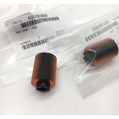 20PCS Original New A00J563600 A00J-5636-00 Paper Pickup Feed Roller For Konica C200 C203 C220 C360 C452 C550 C650 Copier Parts