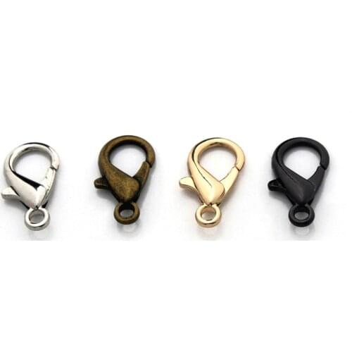 20pcs Metal Lobster Fashion Mini Claw Clasps Snap Hook For Leather Craft Bag Key Ring DIY Jewelry Findings