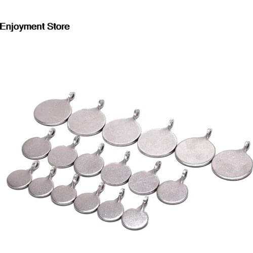 6pcs 2.5cm 3cm Stainless Steel Target Bullseye for Shooting Hunting Slingshot Catapult Aim For Airsoft Hunting Wargame