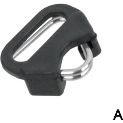 ABS Plastic Cap Camera Strap Triangle Split Ring Adapter Hook Strap Auxiliary Metal Ring With Buckle Single Conversion Micr Z7Q0
