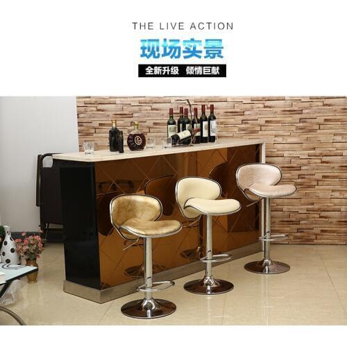 The bar chair, hairdressing chair. , the front desk chair