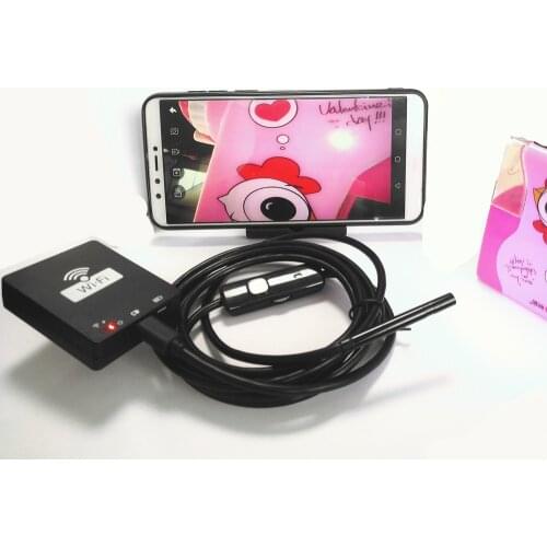 5.5mm 5MP Wireless WIFI Endoscope Inspection Borescope Camera Digital Microscope Handheld Endoscope
