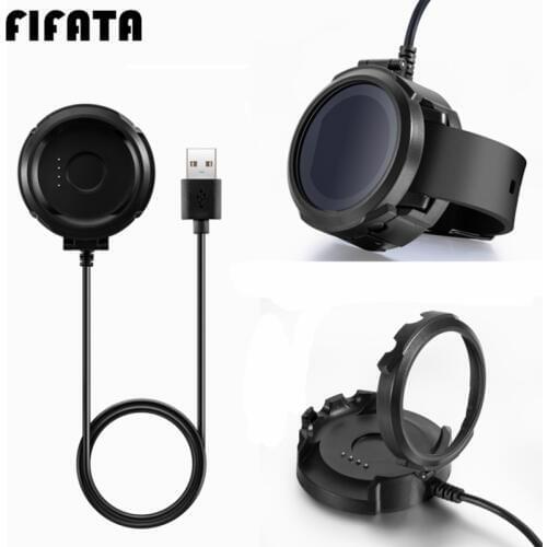 FIFATA A1609 For Xiaomi Huami Amazfit 2 Stratos USB Charger Cradle Charger Adapter Charging Cable Stand Charging Dock