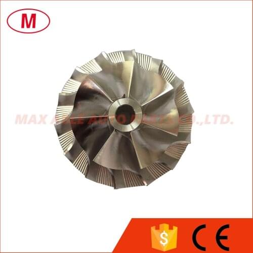 K16 31.20/44.00mm 7+7 blades Turbo Billet compressor wheel/Aluminum 2618/Milling wheel for turbocharge Cartridge/CHRA/Core