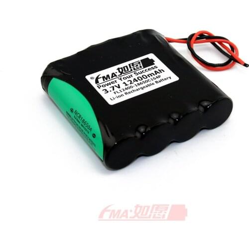 Li-ion Battery 3.7V 12400mAh Pana_sonic NCR18650 for Portable Power bank 1S4P