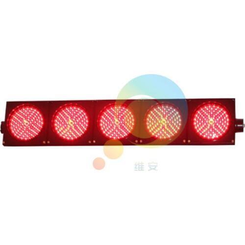 New exclusive 200mm playground led signal light 5 units mix red green traffic light
