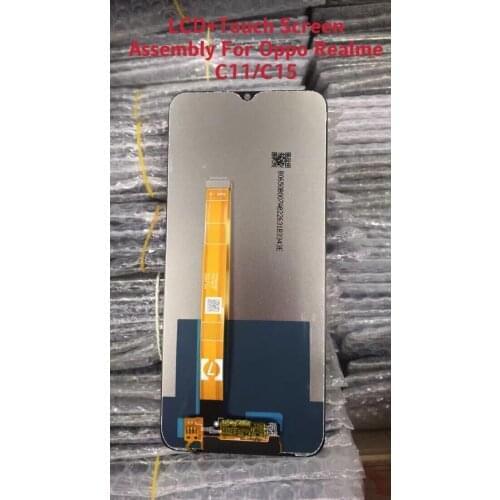 10 Point Touch Original 6.5" LCD Display For Realme C11 RMX2185 LCD With Touch Screen Digitizer Full Assembly For Realme C11