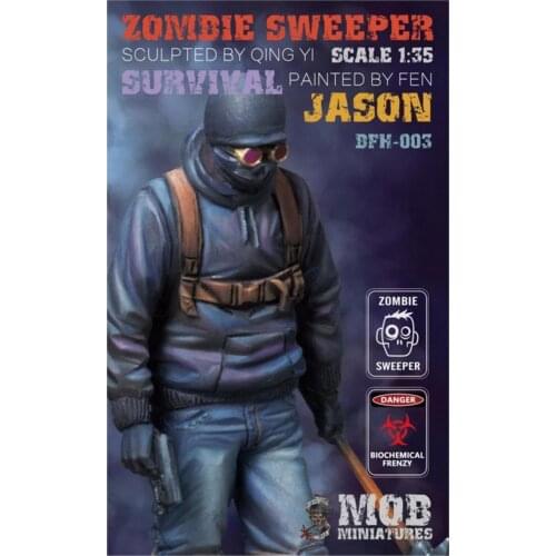 MOB Miniatures BFH-003 1/35 Jason (Zombie Sweeper)