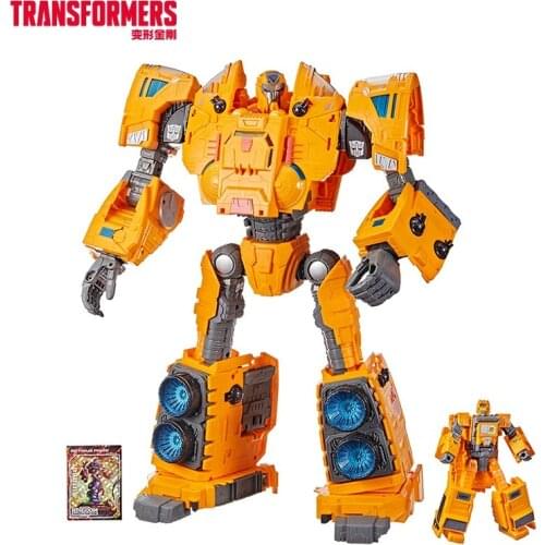 Hasbro Transformers Boy Childrens Toys Hand-made Deformed Car Model Gift Box Cybertronian Kingdom Series Titan Ark F1152