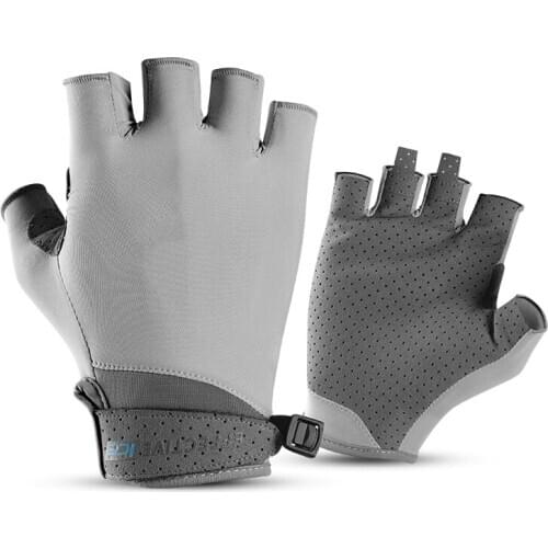 Unisex Half Finger Cycling Bike Gloves Breathable Absorbing Sweat Design Bicycle Riding Outdoor Sports Accessories Men Women