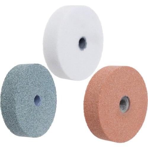 3Inch Grinding Wheel Buffing Polishing Wheel Polishing Stone Wheel For Bench Grinders