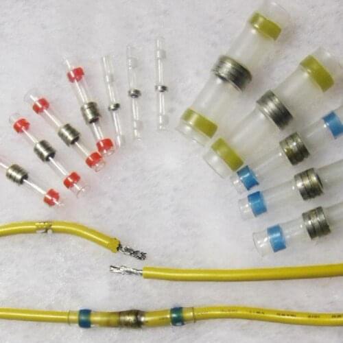 300/350/400Pcs Wire Connectors Waterproof Quick Operation Heat Shrink Wire Crimp Terminals Assortment Kit for Electrical Wiring