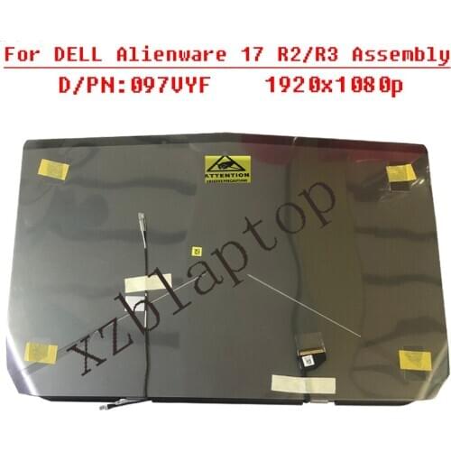 97VYF 097VYF For Dell Alienware 17 R2/R3 TouchScreen LCD Display 17.3" Complete Assembly FHD