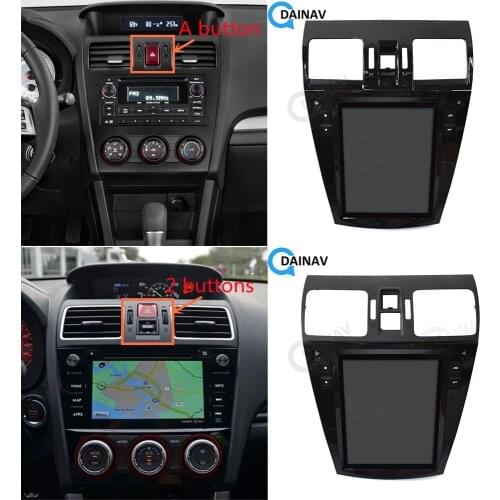 Vertical Screen Car Radio Stereo For Subaru Forester XV 2013-2018 Tesla style Car Autoradio GPS Navigation Multimedia DVD player