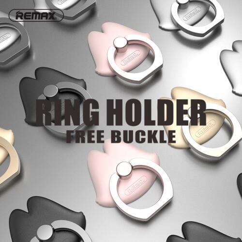 REMAX Phone Holder Ring Buckle Stents 360 Degrees Rotate tablet Mobile Phone Stand Metal Stents for iPhone Xiaomi Huawei Samsung