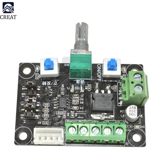 DC 12V-24V Stepper Motor Driver Drive Controller PWM Pulse Signal Generator Speed Control Module Board
