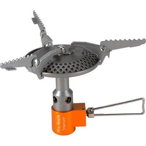 New Arrival Camping Gas Stove Titanium Stove Outdoor Camping Picnic Cooking Gas Stove Fire Maple FMS-116T Ultralight 48g