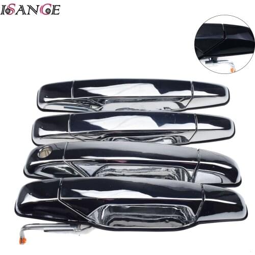 ISANCE Outside Exterior Door Handle Front Rear Left Right For Chevrolet GMC Cadillac OE# 20828258 15915150 15915659 15915660