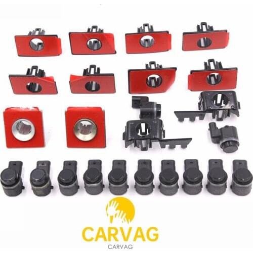 FOR VW CC front bumper grille bracket parking sensor holders support 3C8 919 493C 3C8 919 494C 3C8 919 491B