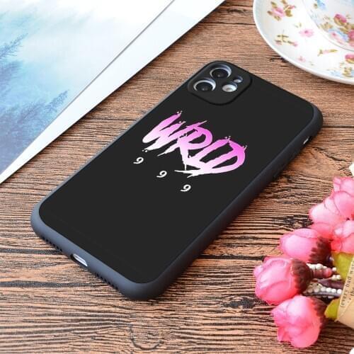 For iPhone Juice Wrld 999 Rap Hiphop Print Soft Matt Apple iPhone Case