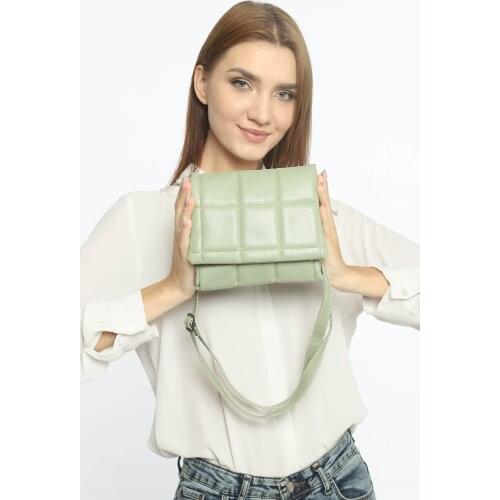 Mint Green Evva 3 Compartment Women 'S Shoulder Bag Luxury Designer Handbag Evening Mini All Seasons Use