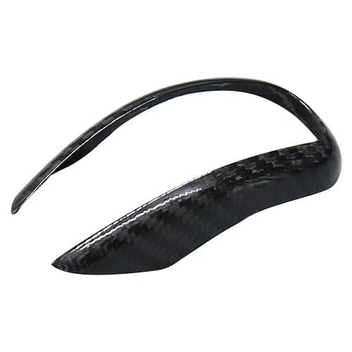 New!! QHCP Carbon Fiber Gear Shift Head Cover Decorative Trim For Alfa Romeo Giulia Stelvio 2017 Car Accessories Free Shipping