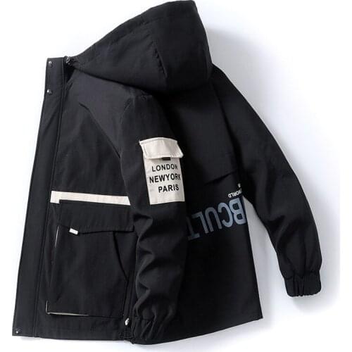 2021 Spring Work Mens Jacket New Trend Casual Wear Street Autumn Thin Coat Short Jackets Style for Men Clothes M-3XL Size