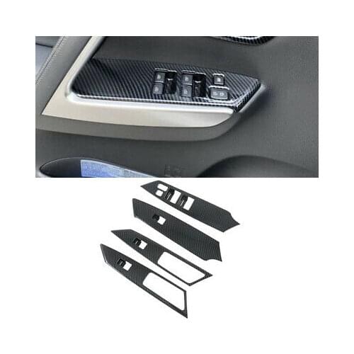 Window Lift Switch Panel Cover 4pcs For Mitsubishi Montero / Pajero Sport 16-20